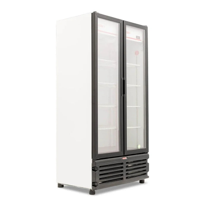 Refrigerador Vertical Exhibidor 2 Puertas Cristal 26 Pies Torrey TVC26