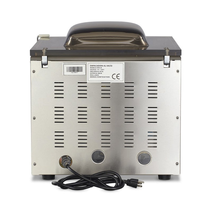 Empacadora al Vacio 2 Barras Selladoras 40cm 20m3/hr JR EVB-20