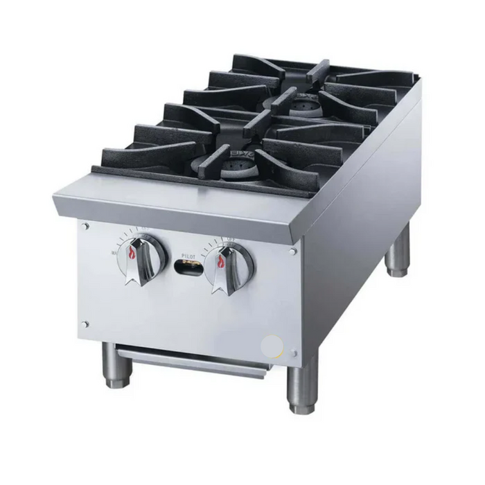 Parrilla Comercial a Gas 2 Quemadores Migsa XRB-2-MG