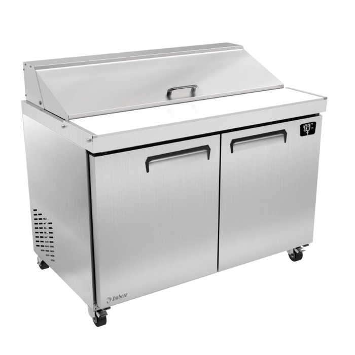 Mesa de Preparación Acero Inox 2 Puertas 9.64 Pies (1028336) Imbera SPT48-2P