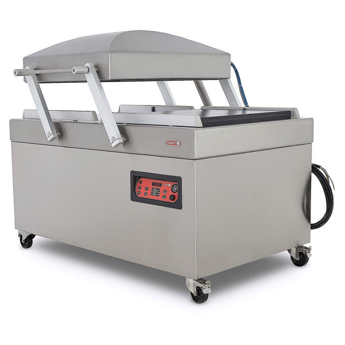 Empacadora al Vacio 4 Barras Selladoras 62cm 160m3/hr Torrey EVDA-2C160