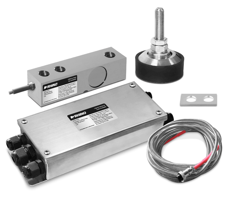 Kit De 4 Celdas De Cargas 2,000 Kg Rhino KIT4CEL-2T