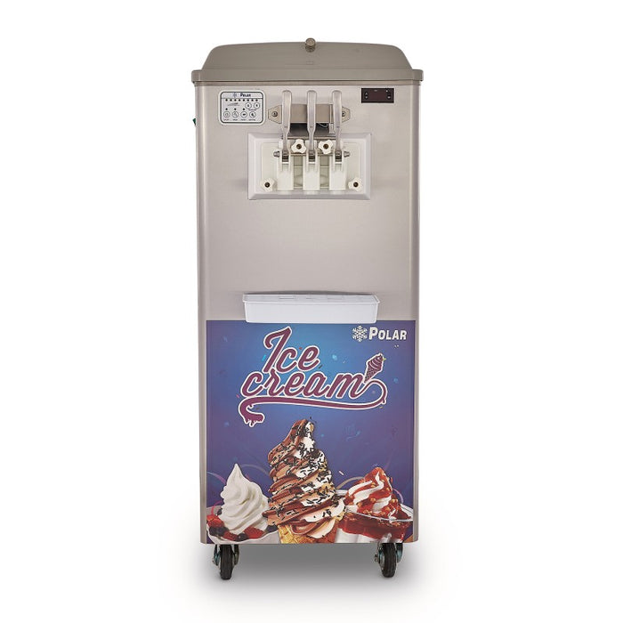 Maquina de Helado Suave 14 a 16L/hr Polar MN-16
