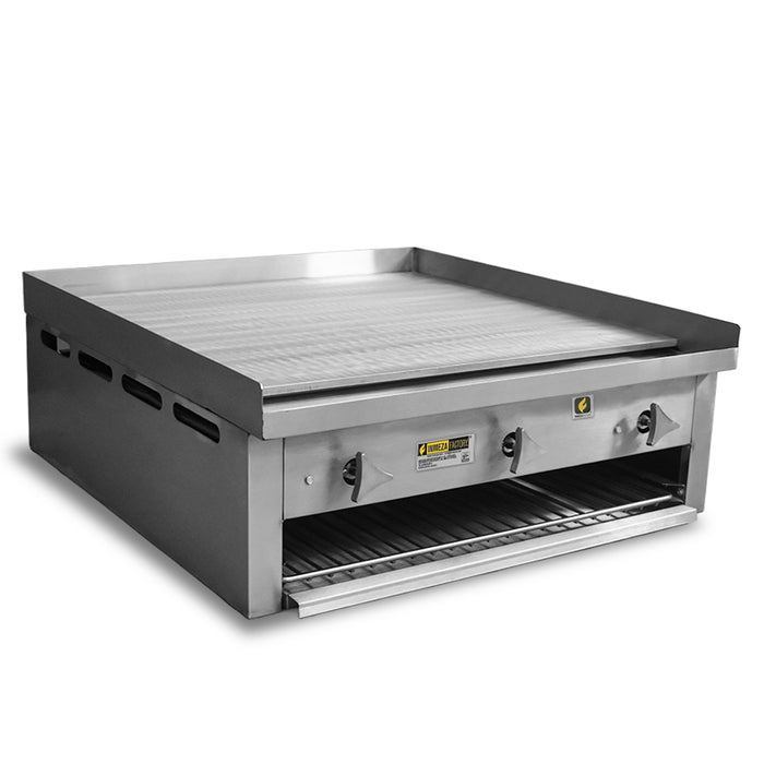 Plancha Mediana a Gas LP 3 Quemadores INMEZA FACTORY PLAMI LP