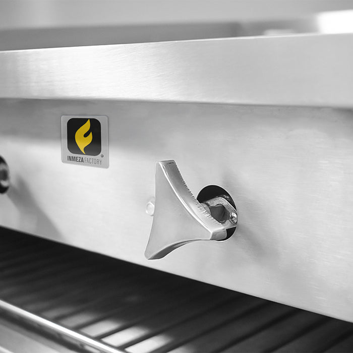 Plancha Mediana a Gas LP 3 Quemadores INMEZA FACTORY PLAMI LP