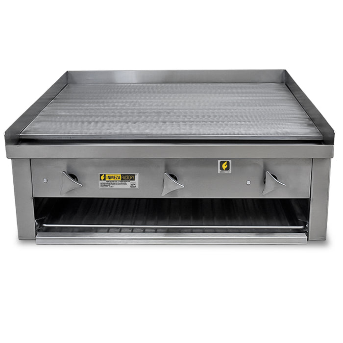 Plancha Mediana a Gas LP 3 Quemadores INMEZA FACTORY PLAMI LP