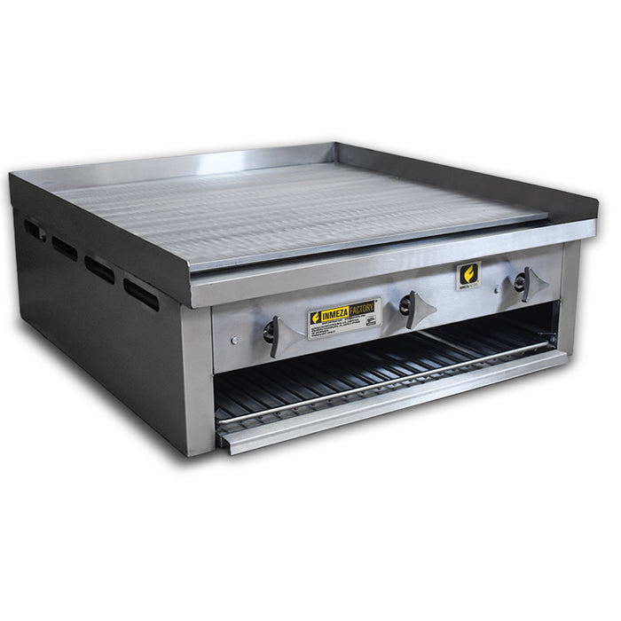 Plancha Mediana a Gas LP 3 Quemadores INMEZA FACTORY PLAMI LP