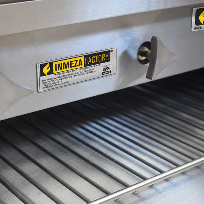 Plancha Mediana a Gas LP 3 Quemadores INMEZA FACTORY PLAMI LP
