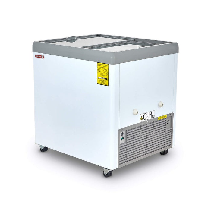 Congelador Horizontal Tapa Cristal Plano 165L Torrey CHC-80PR