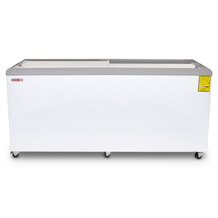 Congelador Horizontal Tapa Cristal Plano 450.8L Torrey CHC-180PR