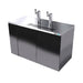 ASBER ADDC-68-S-HC Dispensador Refrigerado Cerveza 3 Barriles Acero Inoxidable 2 Puertas Envio Cobrar Refrigeracion ASBER 