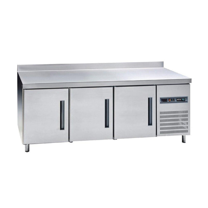 ASBER ASTF-79 Mesa Refrigerada Congelador 3 puertas Solidas 13.9 Pies3 Acero Envio Cobrar Mesas Refrigeradas ASBER 