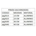 BAK PIG2640 Pinzas galv 40 cm Envío por Cobrar Utensilios Bak 