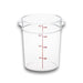 Caledonia REPORE-4 Paquete 12 Recipientes Graduado Redondo Capacidad 4 Qt Recipiente Caledonia 