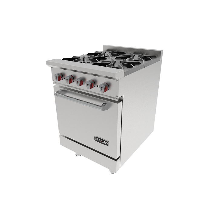 Estufa 4 Quemadores y Horno Drago CG-41