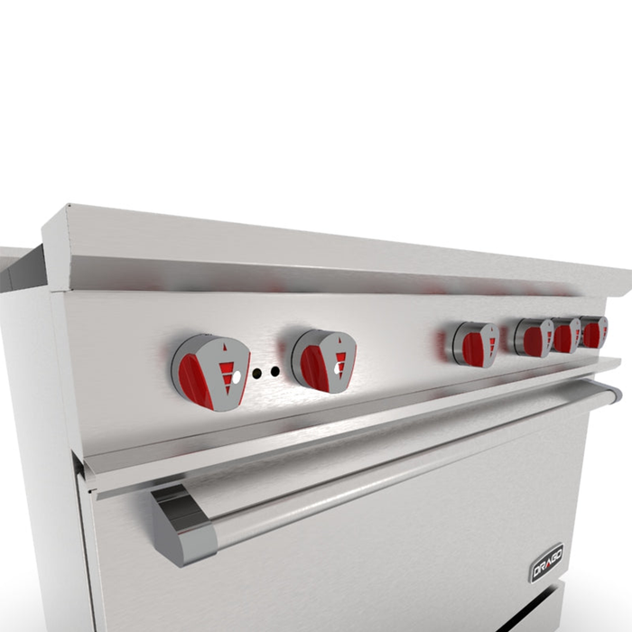 Estufa 4 Quemadores, Horno y Plancha Drago CG-41P