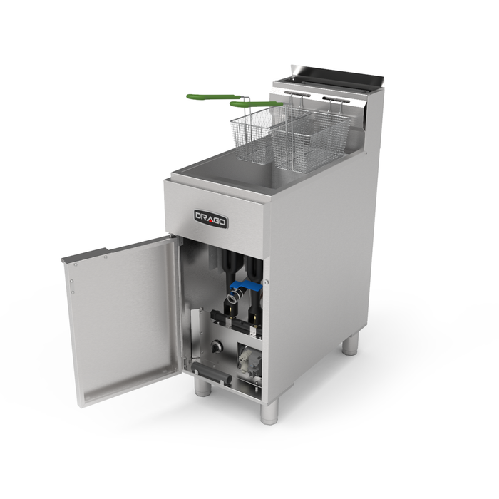 Freidora a Gas 16L Drago FG-16 RS