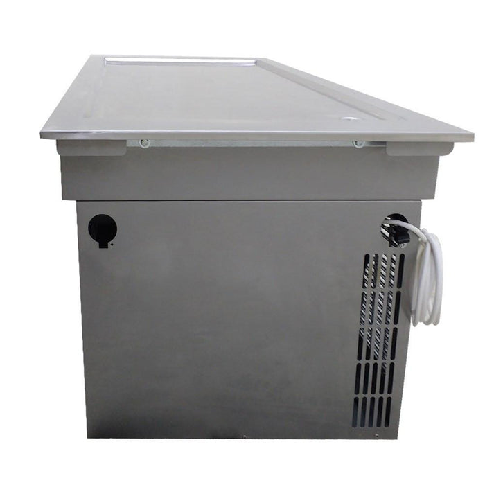 EDESA DRFP-411-CU Mesa fría con Placa Refrigerada 4 Enteros 110V Envio Cobrar Refrigeracion EDESA 