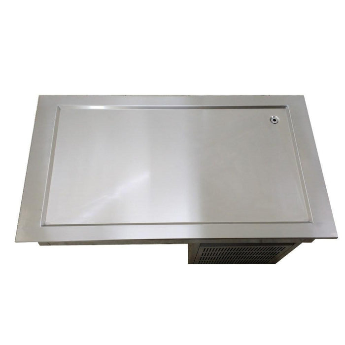 EDESA DRFP-411-CU Mesa fría con Placa Refrigerada 4 Enteros 110V Envio Cobrar Refrigeracion EDESA 