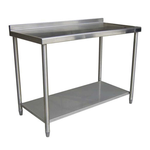 Ferro 15421110 Mesa Con Respaldo Con Entrepaño Acero Inoxidable Ferro