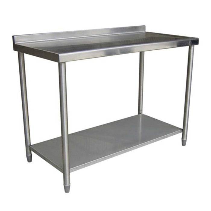 Ferro 15421110 Mesa Con Respaldo Con Entrepaño Acero Inoxidable Ferro