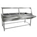 Ferro 15422105 Mesa Caliente Tipo Sanitario Con Repisa Acero Inoxidable Ferro