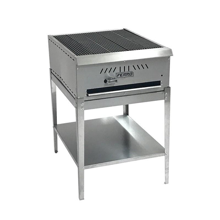 Ferro 16001003 Asador Menor 5 Quemadores Acero Inoxidable Ferro