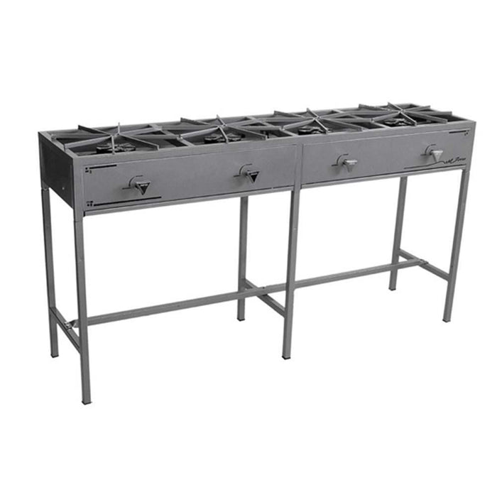 Ferro 16543007 Parrilla 4 Quemadores Porcelanizados Gas Lp Ferro