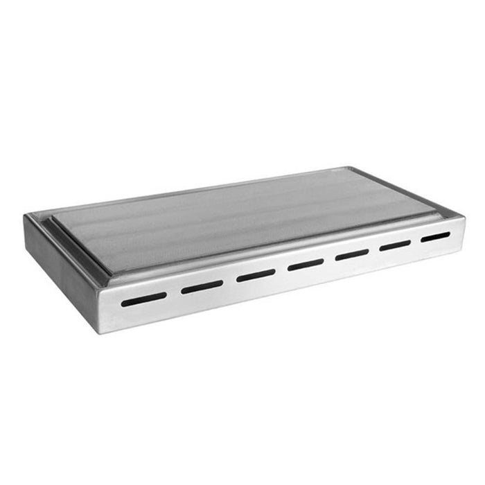 Ferro 16544005 Plancha Sola 2 Quemadores Placa Acero Ferro