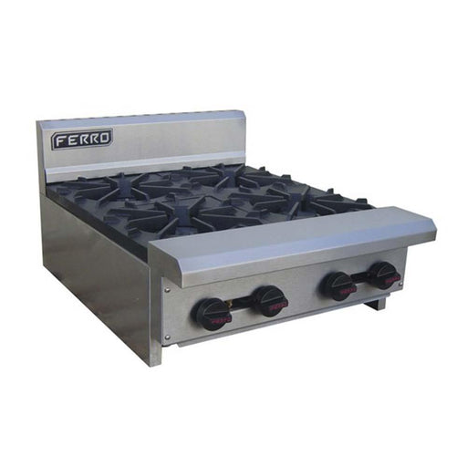 Ferro 23151101 Parrilla 4 Quemadores Gas LP Acero Inoxidable Ferro