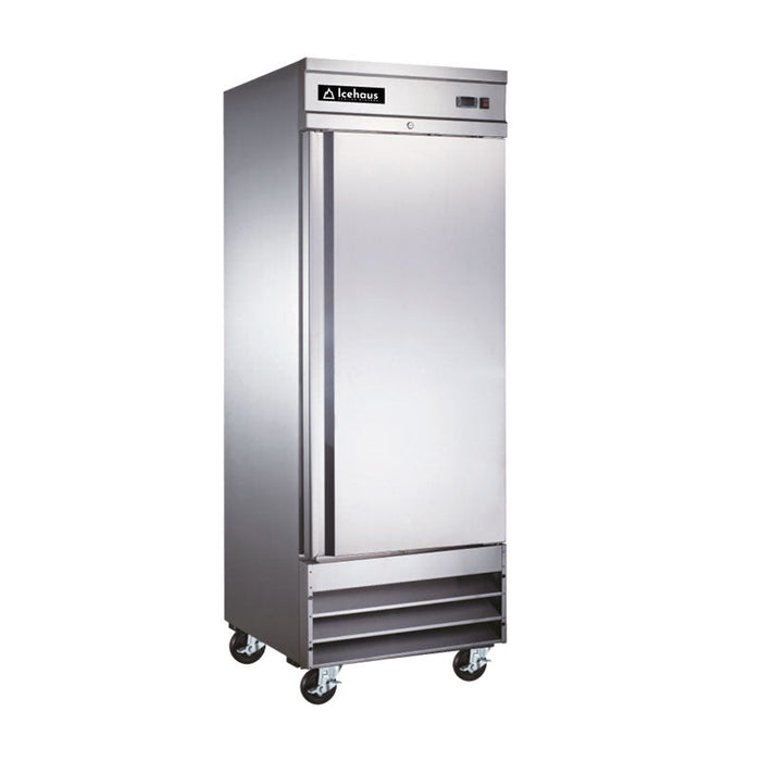 Congelador Vertical 1 Puerta Sólida Acero Inoxidable 21 Pies Icehaus CV-1PS-SS-01