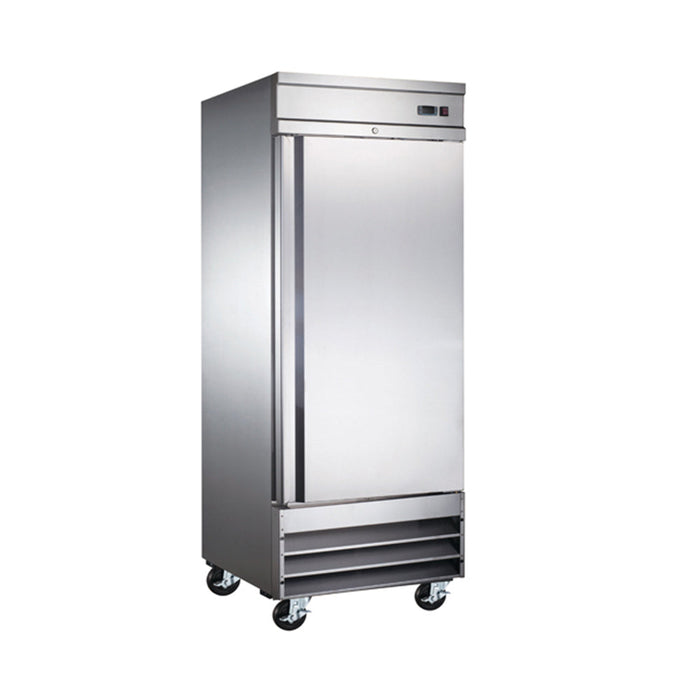 Refrigerador 1 Puerta Sólida Acero Inoxidable 23 Pies Icehaus RV-1PS-SS-01
