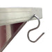 INMEZA RE140 Repisa Garabato Mediana Inoxidable 140 cm Repisas / Garabatos INMEZA 