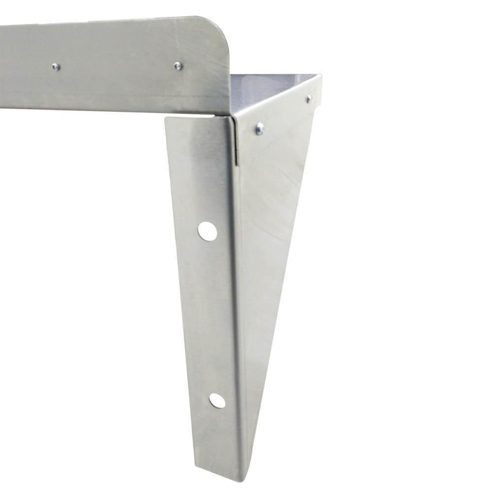 INMEZA RE140 Repisa Garabato Mediana Inoxidable 140 cm Repisas / Garabatos INMEZA 
