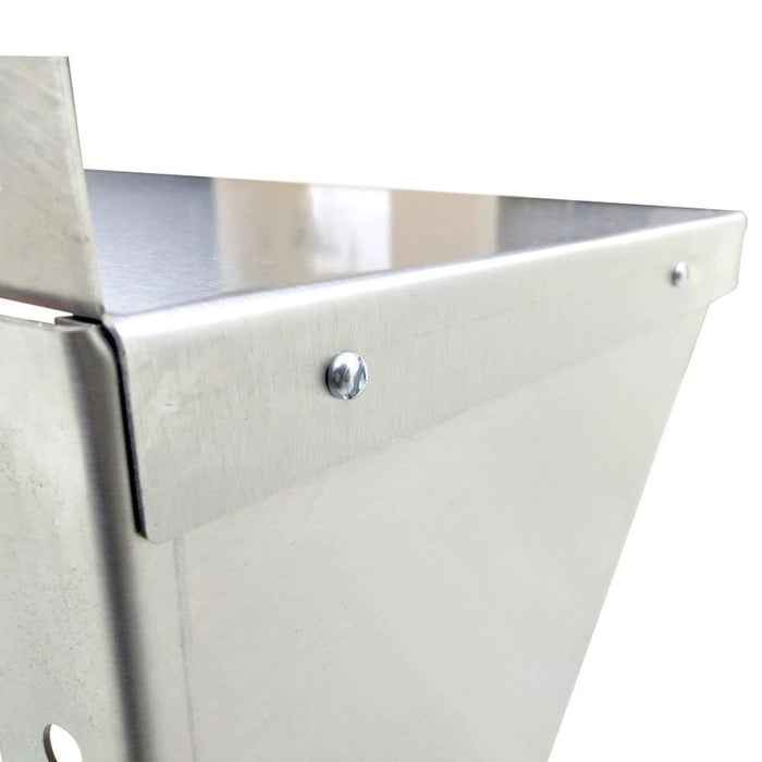 INMEZA RE140 Repisa Garabato Mediana Inoxidable 140 cm Repisas / Garabatos INMEZA 