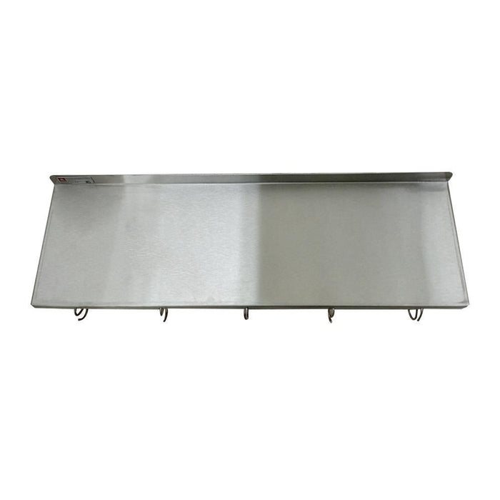 INMEZA RE90 Repisa Garabato chica en Acero Inoxidable 90x30x26 cm REPISAS INMEZA 