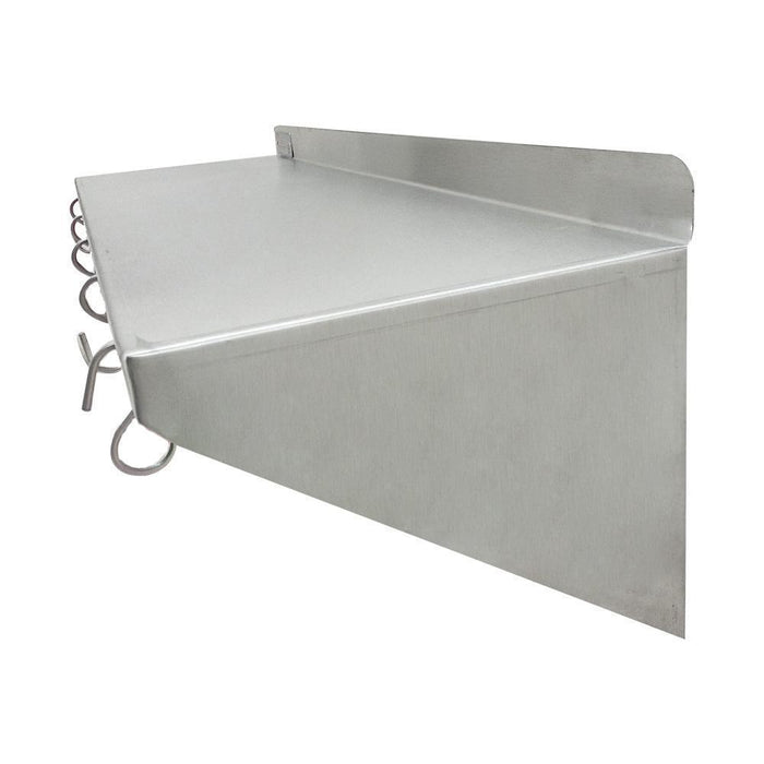 INMEZA RE90 Repisa Garabato chica en Acero Inoxidable 90x30x26 cm REPISAS INMEZA 