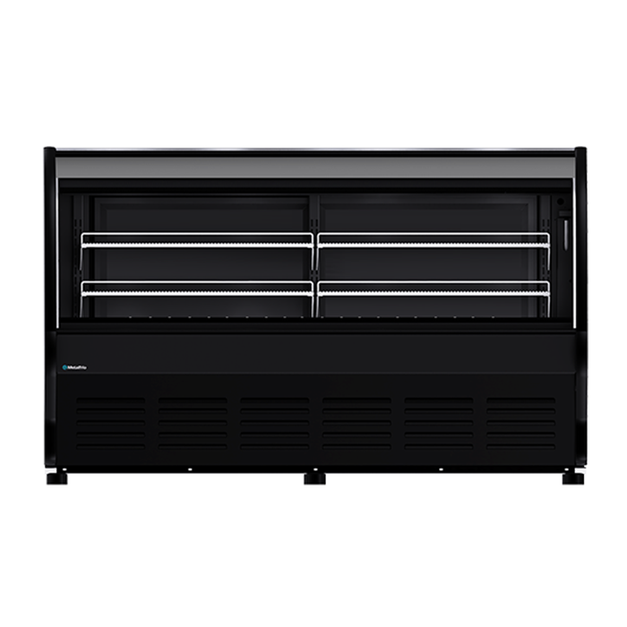 Vitrina Exhibidora Cristal Curvo 15 Pies Metalfrio VCM200