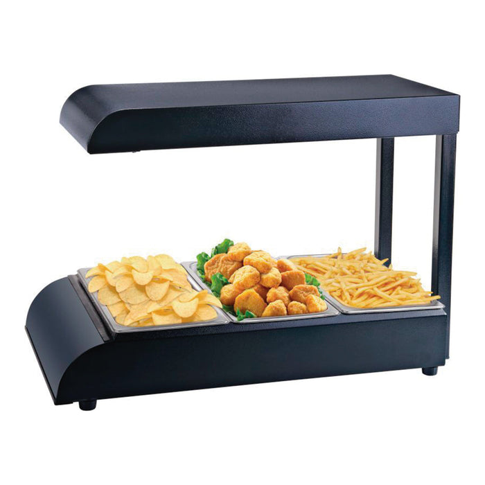 Exhibidor Abierto Térmico De Alimentos Con Infrarojo 530W 110V Migsa LT-03