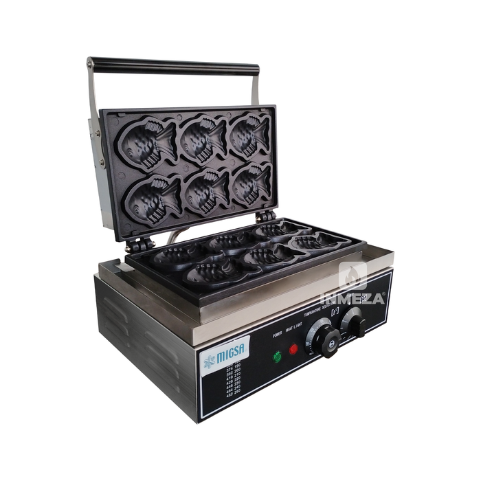 Waflera En Forma De Mini Taiyaky 1,600W 110V Migsa WKM-6