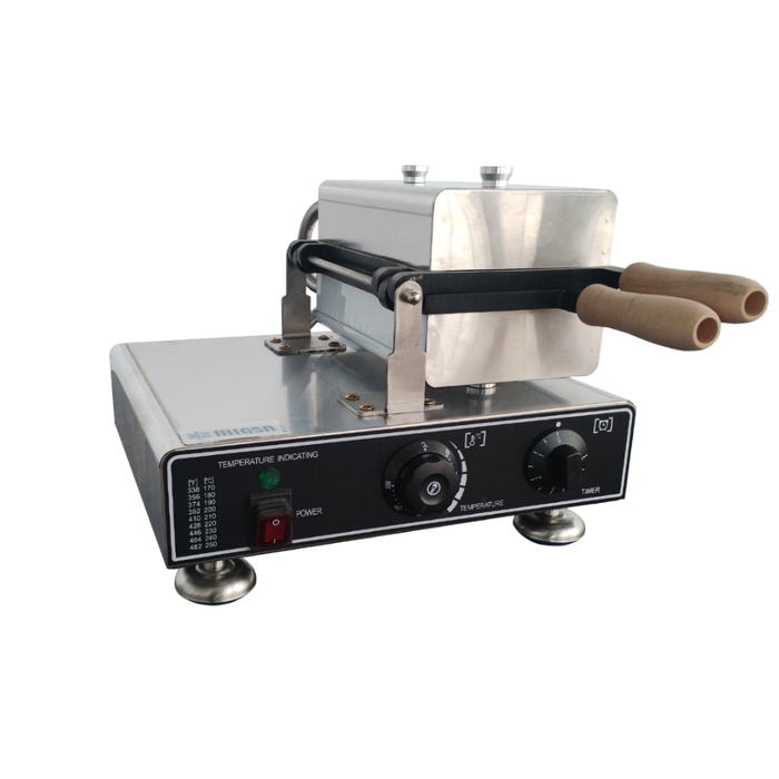 Waflera En Forma De Taiyaky (Forma Cono Para Rellenar) 1,600W 110V Migsa WTM-1
