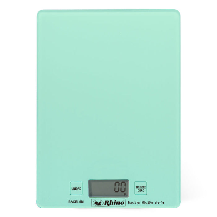 Bascula De Uso Domestico 5 Kg Rhino BACRI-5M