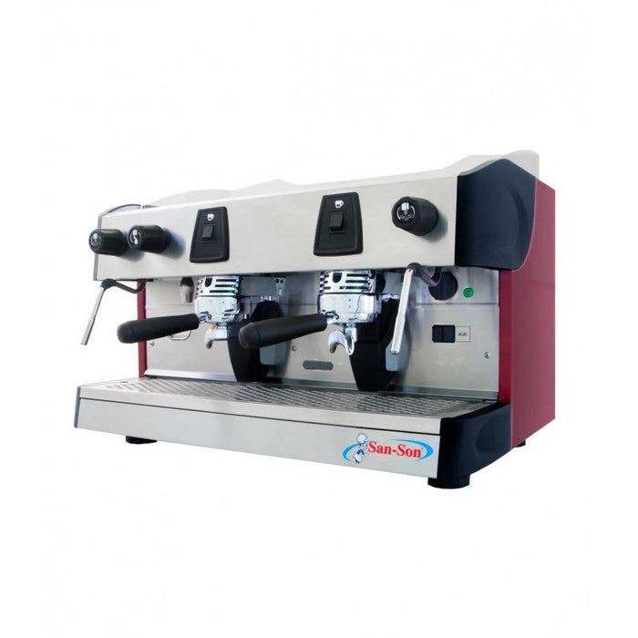 Cafetera Italiana Semiautomática 2 Grupos 240 tz/hr San-Son ITALBAR2