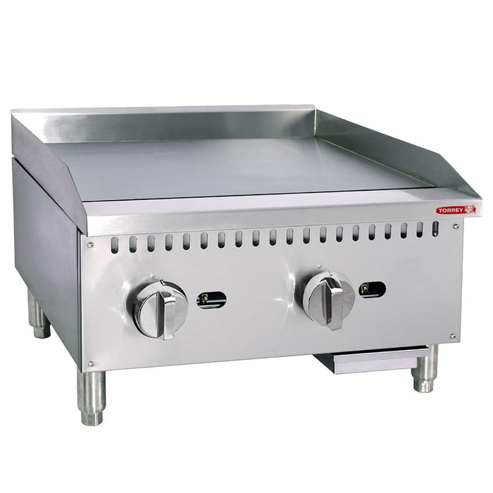Plancha Gas 2 Quemadores Torrey PLT-600G