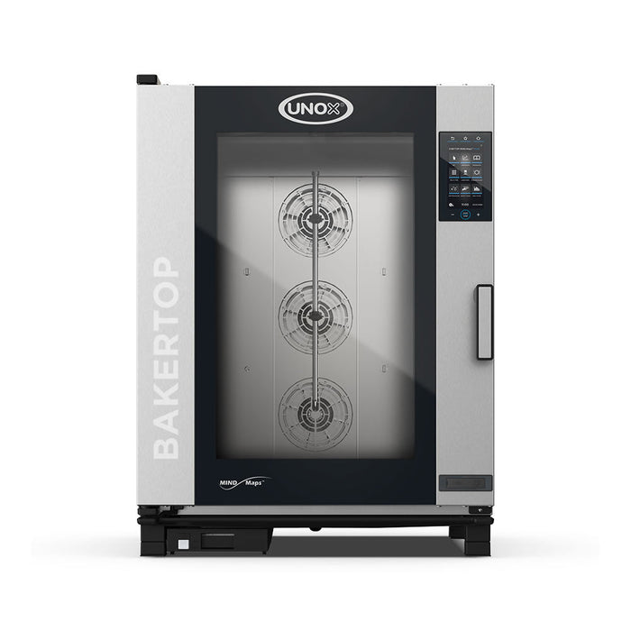 Horno Mixto a Gas UNOX BAKERTOP MIND.Maps XAVC-10FS-GPRM-AL