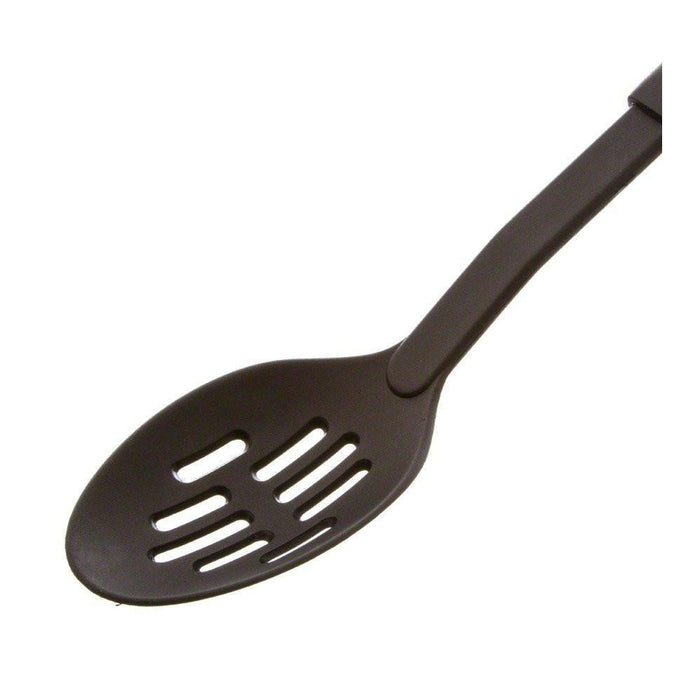 UPDATE NKU-02 Cucharon Cuchara Ranurada Plastico Cocina 12.5" (31.75 cm) Utensilios UPDATE 
