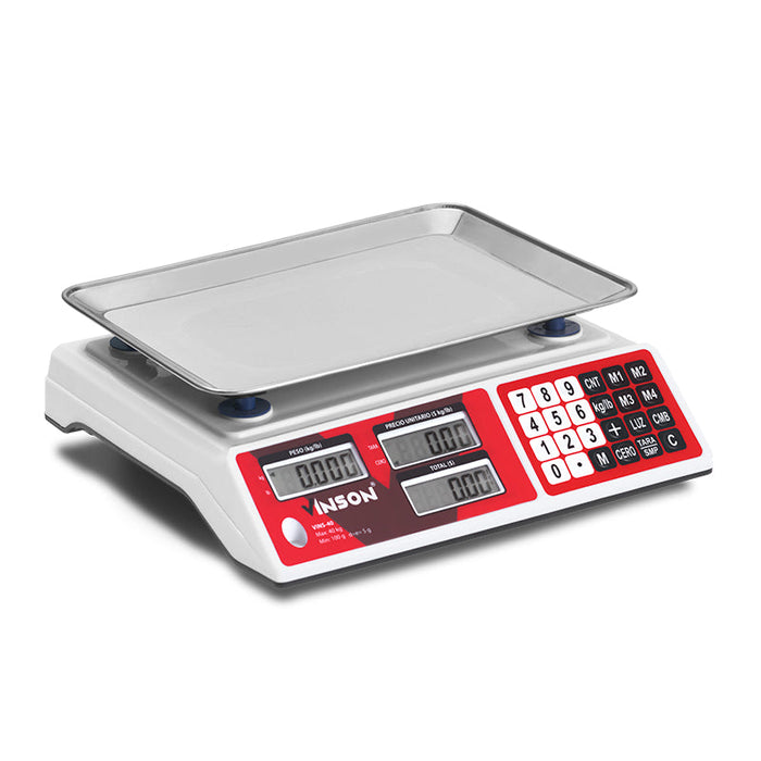 Bascula Comercial 40 Kg Vinson VINS-40